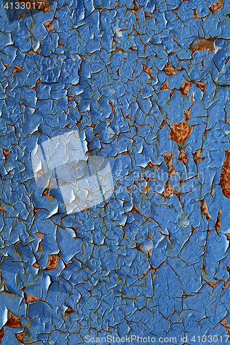 Image of Rust and paint texture