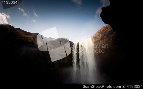 Image of Waterfall in Iceland