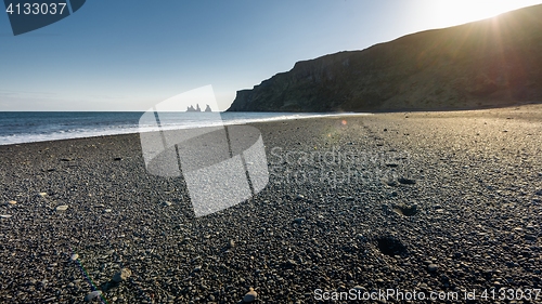 Image of Beach near Vik Iceland