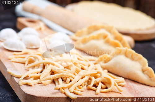 Image of raw flour products