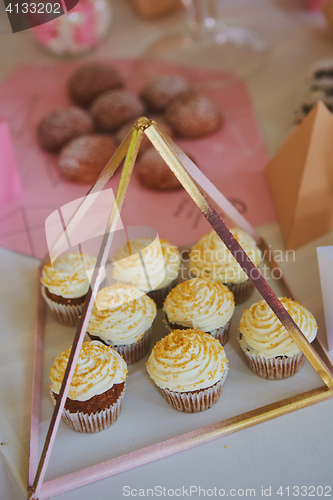 Image of Dessert table for a wedding party