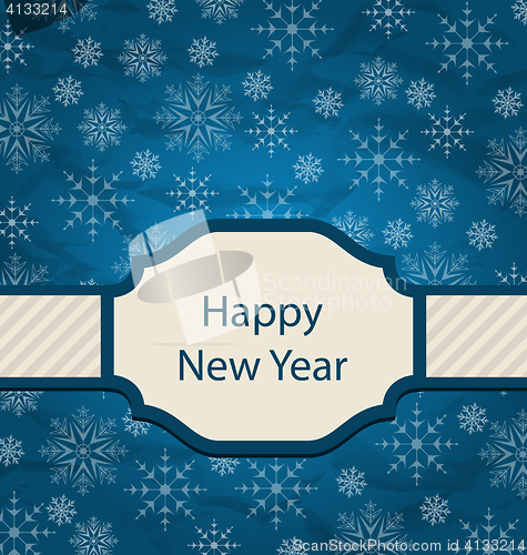 Image of Congratulation Card for Happy New Year