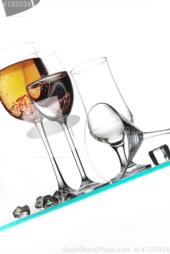 Image of Glasses And Liquids