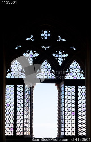 Image of Medieval window silhouette