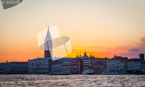 Image of Sunset in Venice, Italy