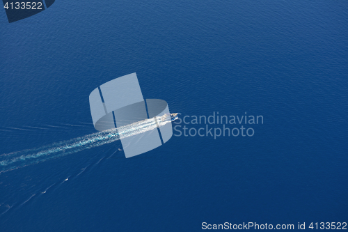 Image of Sail of a sailing boat