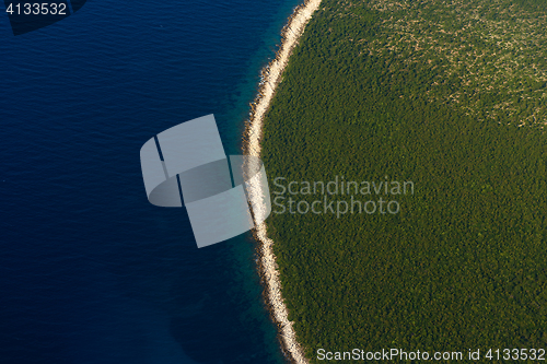 Image of Croatia aerial view