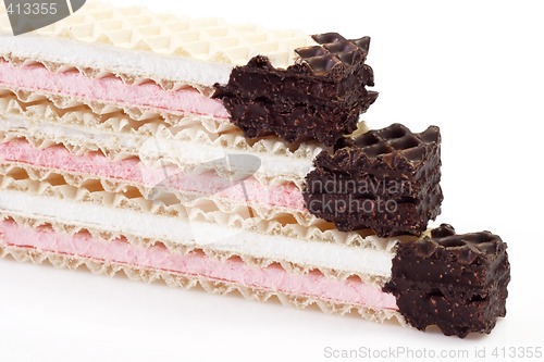Image of Chocolate Marshmallow Wafers