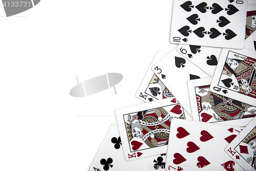 Image of Playing cards background