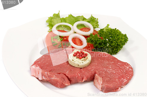 Image of Steak with herbed butter