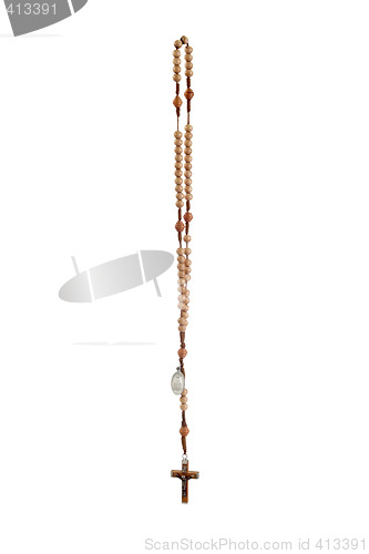 Image of Wooden rosary