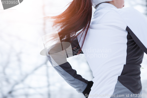 Image of Photo of young woman closeup