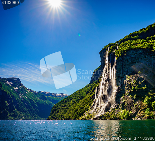 Image of Waterfall Seven Sisters.