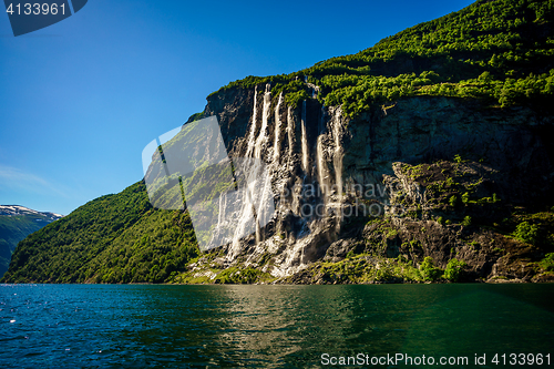 Image of Waterfall Seven Sisters.