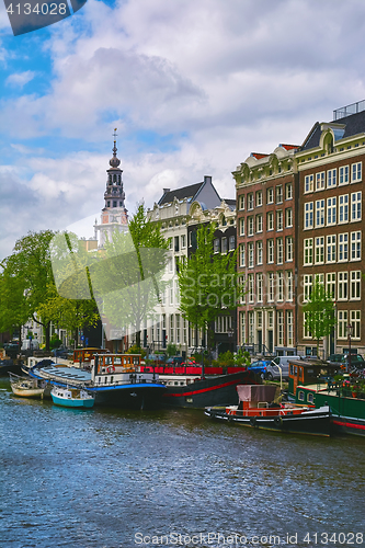 Image of Amsterdam in the Spring