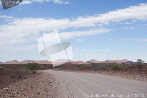 Image of desert road