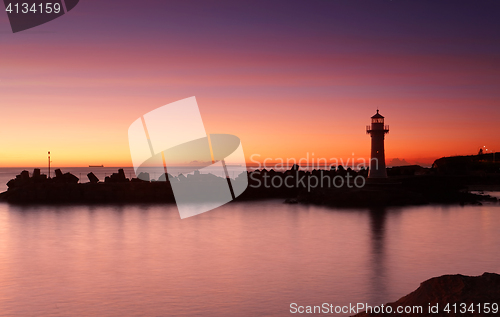 Image of Sunrise Wollongong Breakwater Lighthouse