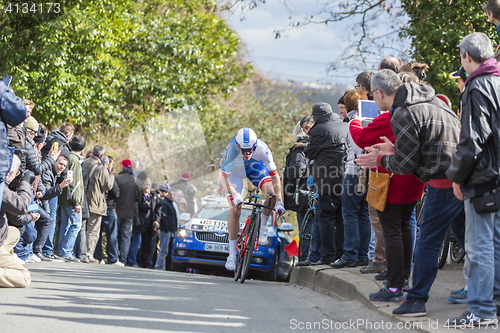 Image of The Cyclist Arnaud Demare - Paris-Nice 2016