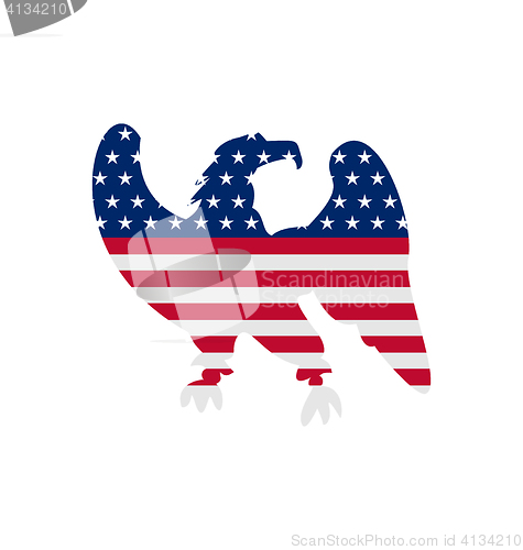 Image of Eagle Symbol National pride America for Independence Day 4th of 