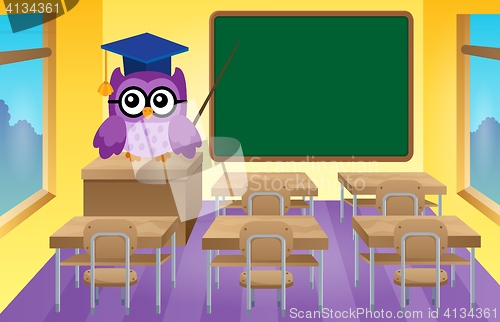 Image of Stylized school owl theme image 9