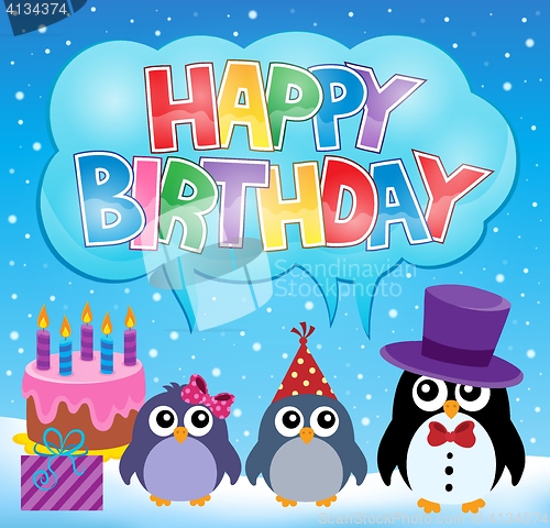 Image of Party penguin theme image 7