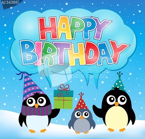 Image of Party penguin theme image 5