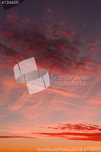 Image of Afterglow evening sunset