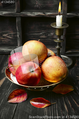 Image of Harvest autumn apples