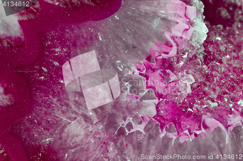 Image of Close-up of a colorful stone