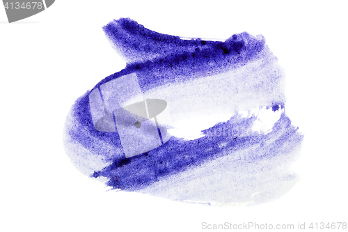 Image of paint on a white background