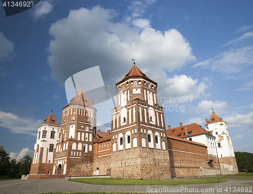 Image of ancient fortress, Belarus