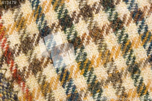 Image of background tweed wool fashion