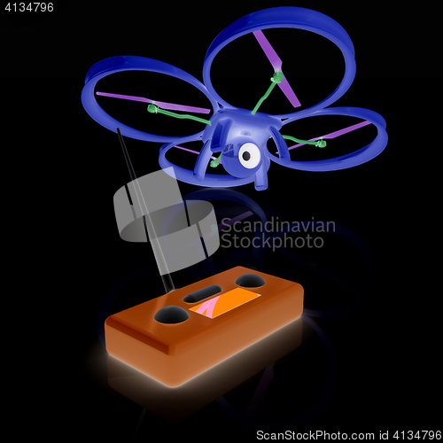 Image of Drone with remote controller