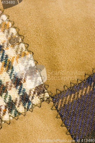 Image of background tweed wool fashion