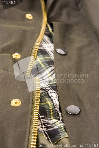 Image of fashion rain jacket