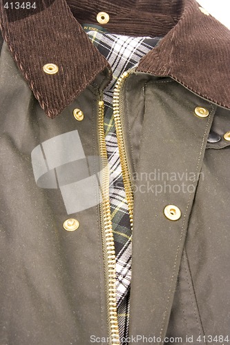 Image of fashion rain jacket