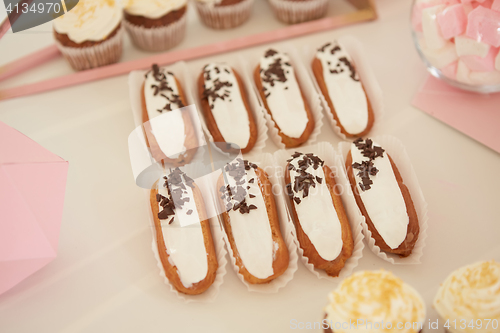 Image of Dessert table for a wedding party