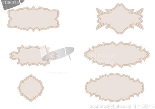 Image of decorative vintage frames