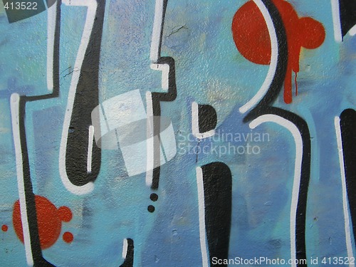 Image of graffiti 3D letters