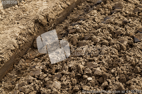 Image of plowed agricultural field