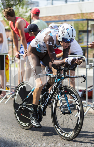 Image of The Cyclist Romain Bardet - Tour de France 2015