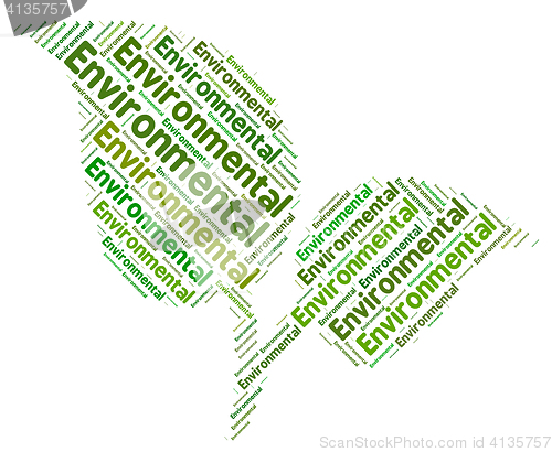 Image of Environmental Word Represents Go Green And Earth