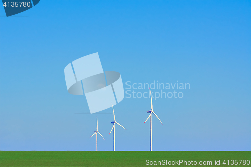 Image of Wind Turbines in Bulgaria