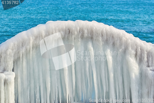 Image of Icy Arch with Icicles