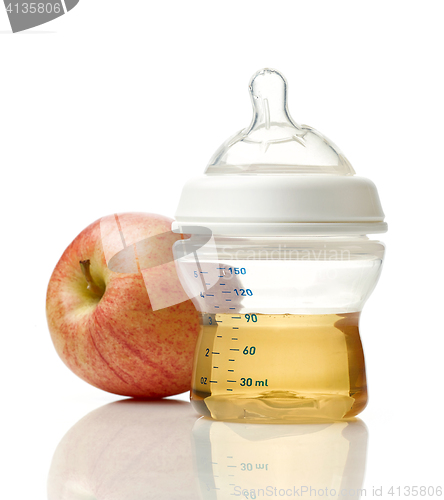 Image of Juice in baby bottle