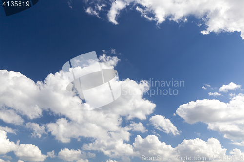 Image of clouds in the sky