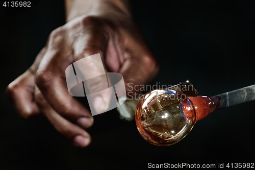 Image of Work of Glass Blower