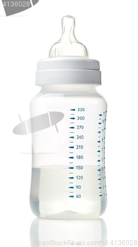 Image of Water in baby bottle