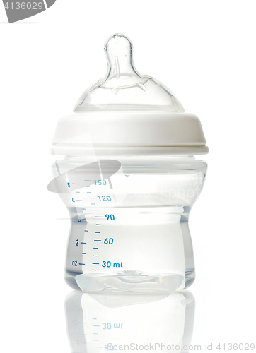 Image of Water in baby bottle