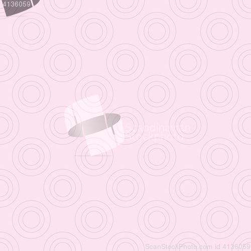 Image of Seamless pattern with rings on pink